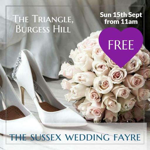 The Sussex Wedding Fair Triangle Burgess Hill Sunday 15th September 2024